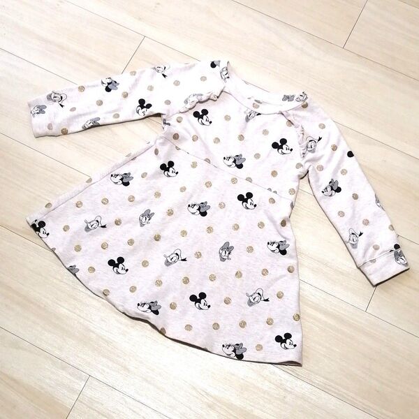 gap ギャップ ワンピース ミッキー ディズニー 3years