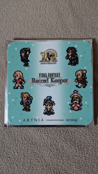 FFRK10周年 アルトニア 特典コースター ファイナルファンタジーレコードキーパー artnia RecordKeeper