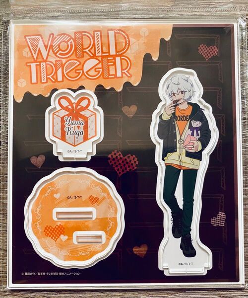 ワートリ 空閑遊真 ワールドトリガー バレンタイン アクリルスタンド アクスタ ポップアップ
