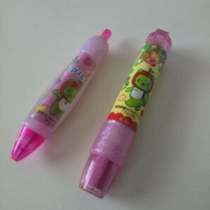 長野県アルクマ ピンクボールペン 消しゴム