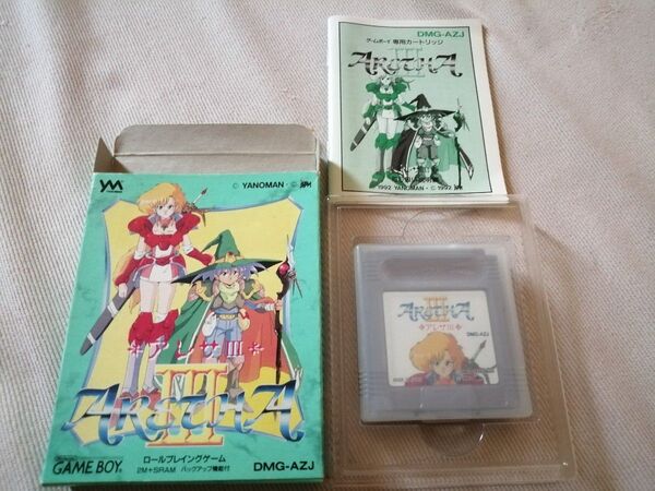 ゲームボーイ アレサⅢ