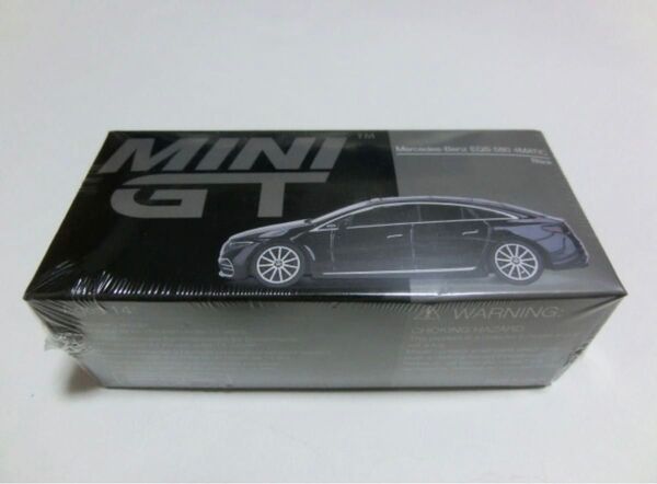 MINI GT 1/64 メルセデス ベンツ EQS 580 4MATIC ブラック 右ハンドル MGT00694-R 新品