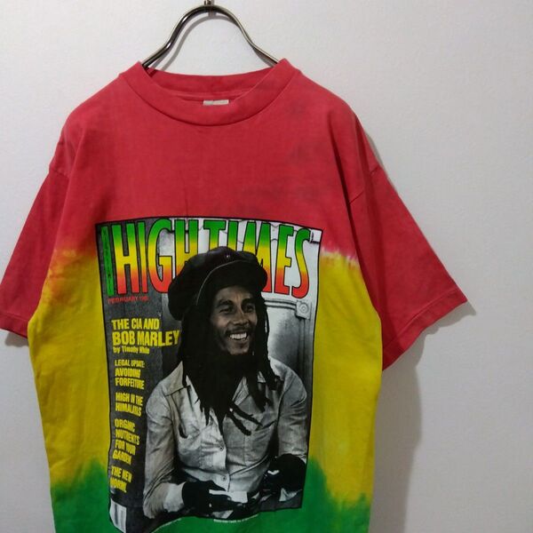 BOB MARLEY タイダイ ボブマーリー ヴィンテージtシャツ レゲエ 90s