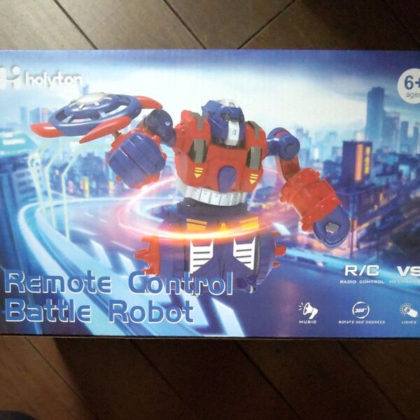 ラジコン リモートコントロール バトルロボット RED holython