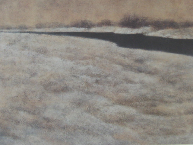 Akira Kuroko, [Asaharu], De un raro libro de arte enmarcado., Buen estado, Nuevo con marco, pintor japonés, gastos de envío incluidos, cuadro, pintura al óleo, Naturaleza, Pintura de paisaje