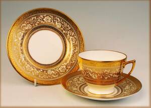  Minton = cup & saucer & plate = Porcelain Ball (1 class goods )