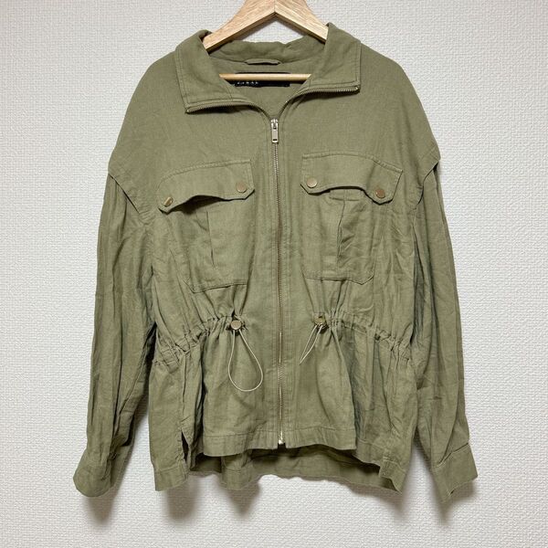 ZARA ザラ コート ジャケット カーキ