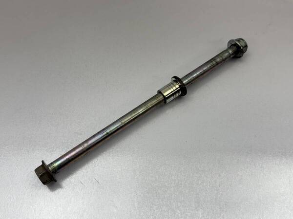 A-60 ◆ 送料無料 ◆ ヤマハ シグナスX-SR 国内3型 SE44J ◆ 純正 フロントアクスルシャフト 目視にて曲がり無し ◆ 検 SEA5J SED8J 2型