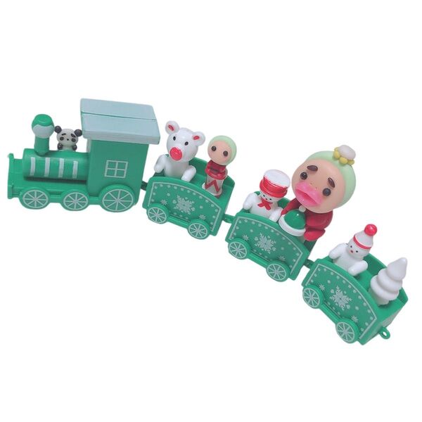 クリスマス列車オブジェ