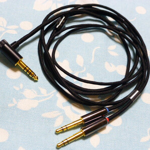 T1 2nd 3rd WOOD 01 MDR-Z7 ケーブル 8N-ofc 4.4mm5極 L字 トープラ販売 (カスタム可) HA-SW01 Z1R T5p 2nd aventho wired ZX507 Fiio M17