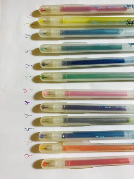 サクラクレパス TIARA キラキラペン 12色セット