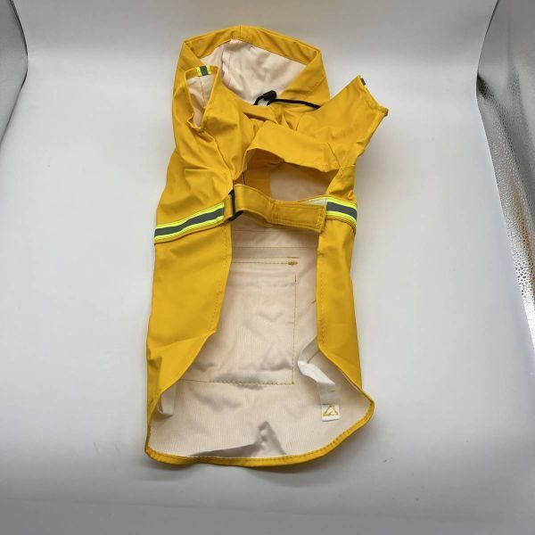 Enkarl レインコート 犬 ポンチョ 小型犬 中型犬 大型犬用 ペットレインコート 犬服 Lサイズ DR054