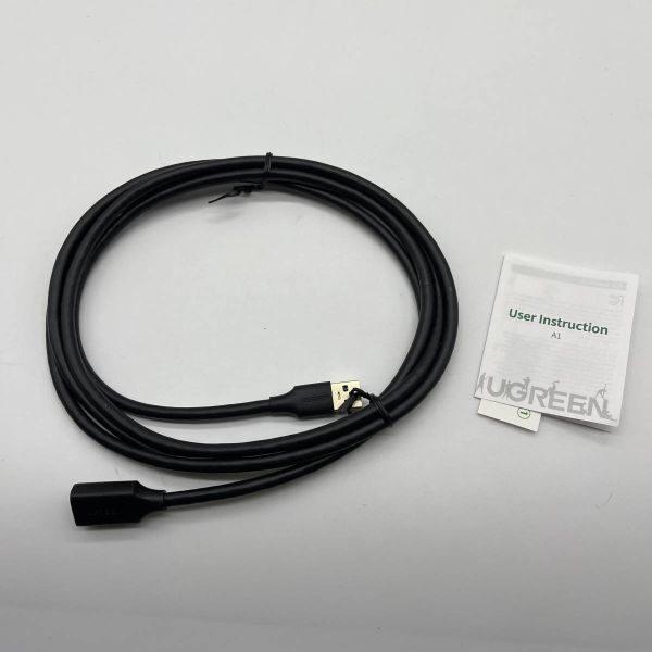 UGREEN USB 延長 2M USB3.0 延長ケーブル 金メッキコネクタ 高速データ転送 aオス-aメス USBケーブル 延長コードDR104