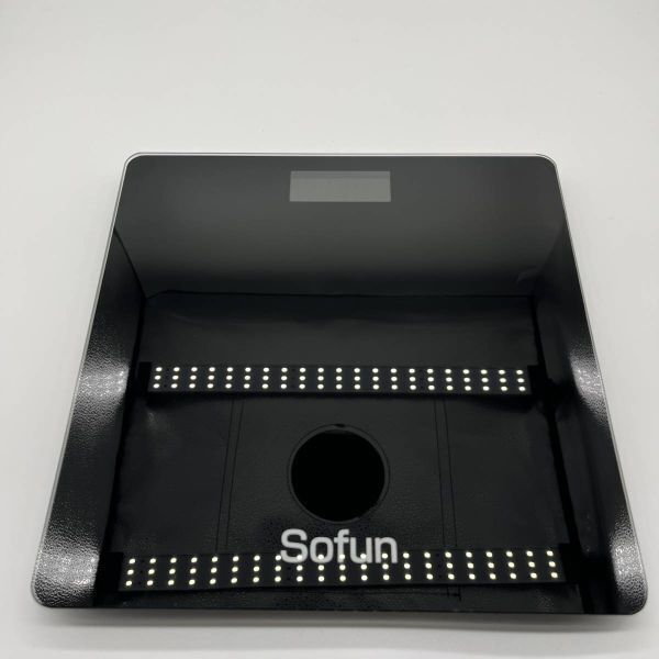 体重計 ヘルスメーター 乗るだけ 電源自動ON/OFF バックライト付 ボディスケール 180kgまで対応 強化ガラス 電子スケール 薄型 DR150