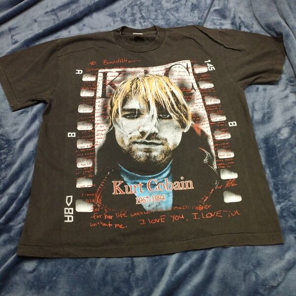 NIRVANA カート・コバーン XLサイズ Tシャツ