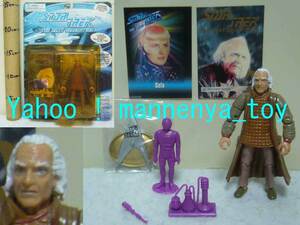  Star Trek /Dr.NOONIEN SOONG/THE NEXT GENERATION/ figure / card & pedestal & fixtures attaching / exterior defect have * new goods unused goods 