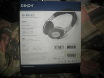 DENON head phones on ear hi-res model black AH-MM300 AS JUNK_画像2