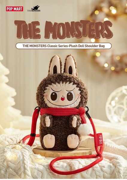 THE MONSTERS labubu popmart ラブブ ショルダーバッグ ぬいぐるみ ポップマート 新品未開封