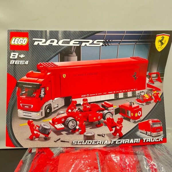 B1 LEGO 8654スクーデリア・フェラーリ F1トランスポーター 「レゴ レーサー」 中古
