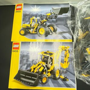 B17 レゴ 8455 Technic Pneumatic Back-hoe Loader (空気装てん機)中古