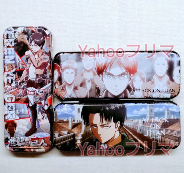 進撃の巨人 チロルチョコ 缶ケース