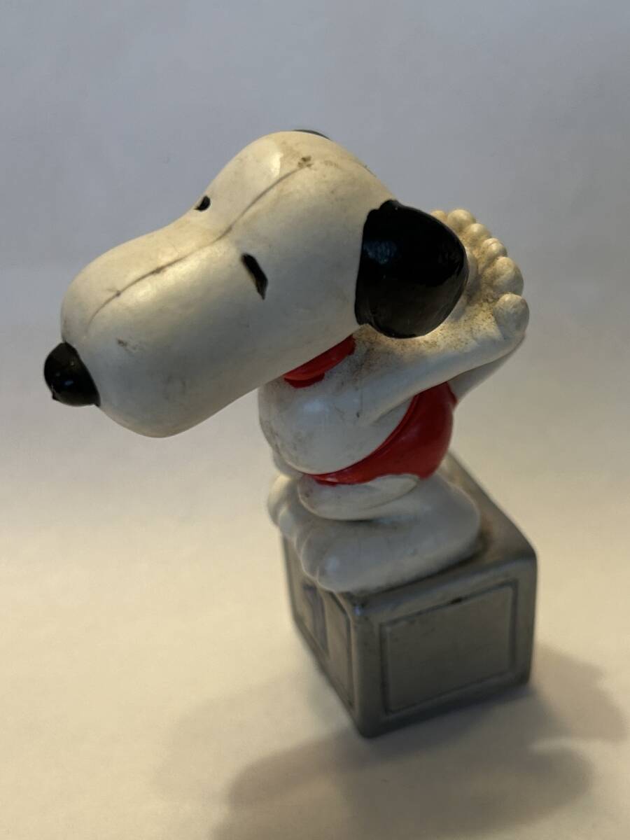 デッドストックSNOOPYスヌーピーアンティークトイ RARE VINTAGE 1970s SNOOPY PEANUTS 10” 25CM SOFT TOY