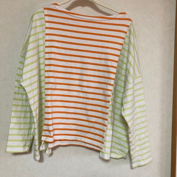 CUBE SUGAR ボーダーTシャツ