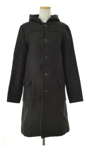 【週末値引】a.p.c メンズ フード付コート フランス製 サイズ1パーカー