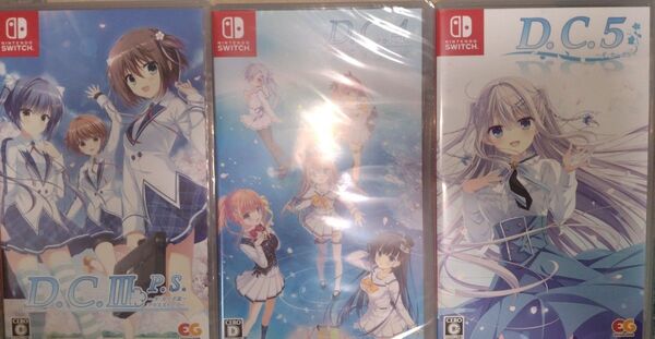 【未開封:Switch】 D.C.~ダカーポ~ 3本セット
