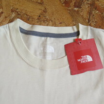 新品☆本物 ノースフェイス THE NORTH FACE ロゴ Tシャツ Lサイズ LOGO S/S TEE 日本未発売モデル T-SHIRT VINTAGE WHITE USAモデル _画像8