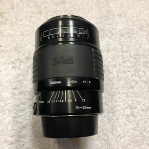 SIGMA camera lens 70-210mm 1:4-5.6 ZOOM-K [19/11 C-5] n