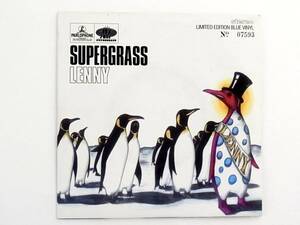 [s109]★UK盤EP★スーパーグラス★Supergrass★Lenny★7inch★7インチ★シングル★限定★青盤★カラー