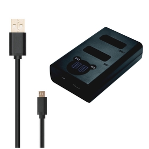 DMW-BLJ31 対応 DMW-BTC14 [ デュアル ] USB Type-C 急速 互換充電器 バッテリーチャージャー [純正 互換バッテリー共に充電可能] DC-S1RM 