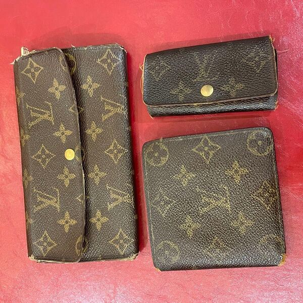 LOUIS VUITTON ルイヴィトン モノグラム 長財布 二つ折り財布 キーケース