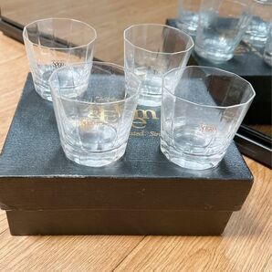 新品未使用 アダムとイブ ガラス ストレートグラス グラス 4個セット