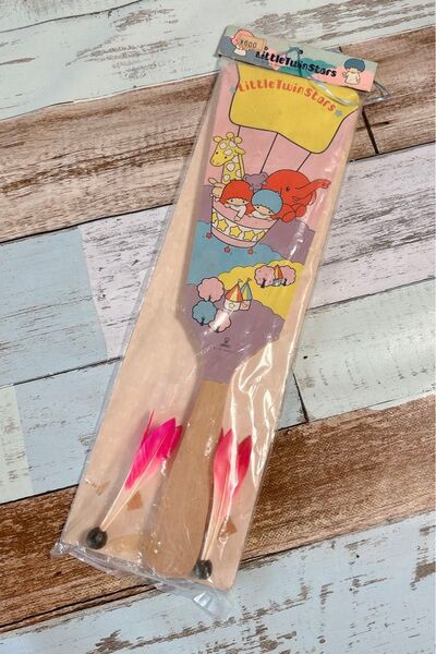 新品未開封 レア希少 1976年 キキララ 羽子板 昭和 レトロサンリオ マニア サンリオ グッズ
