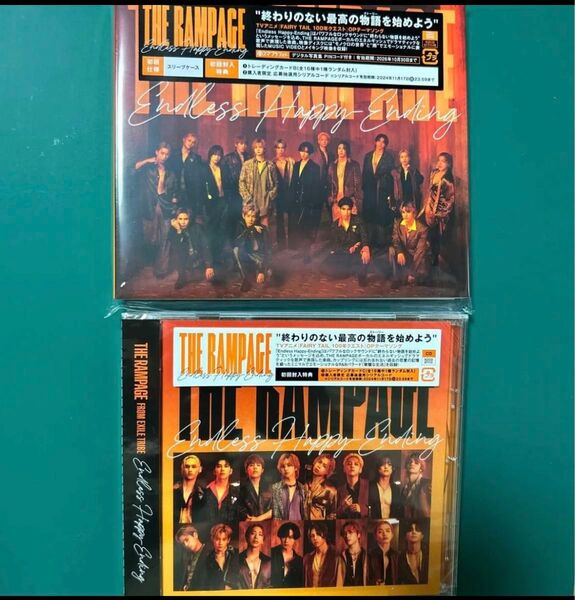 THE RAMPAGE Endless Happy-Ending CD+DVD CDのみ 2枚セット