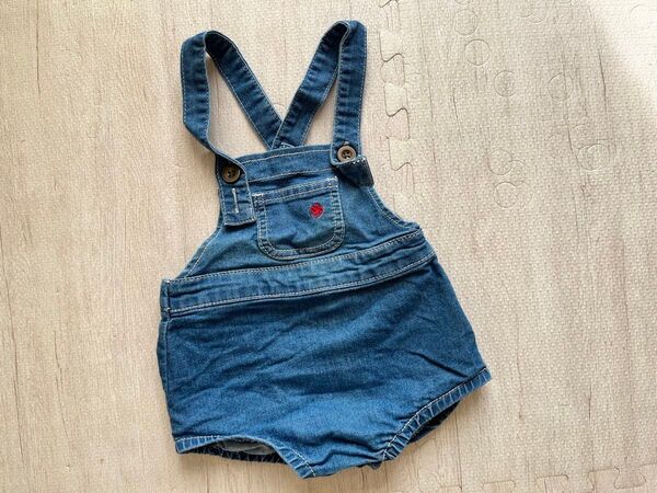 POLO baby サロペット デニム 80cm