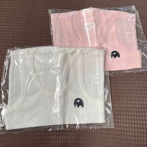 キッズ 肌着 ベビー ノースリーブ 新品 110 メッシュ インナー タンクトップ