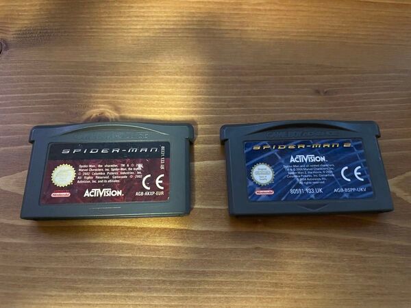 スパイダーマン1&2 ゲームボーイアドバンス