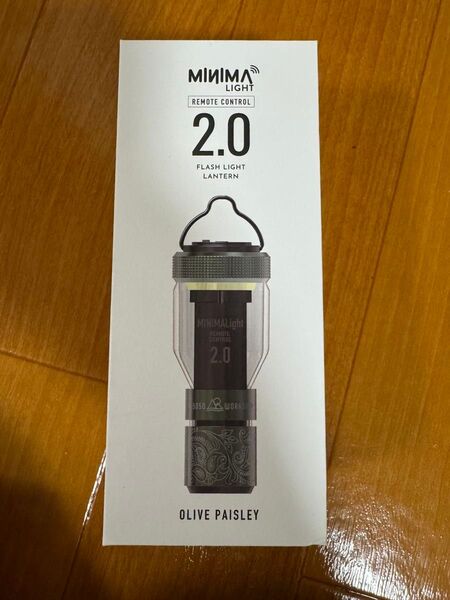 MINIMALight 2.0 FLASH LIGHT LANTERN OLIVE PAISLEY