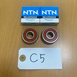 C⑤ NTN ベアリング 6301LLU ダックス シャリー DAX Chaly 前後共通ハブベアリング 2ヶセット