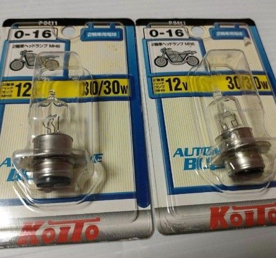 KOITO バルブ 小糸製作所 P-0411 12V30/30W MH6 KSR80 NSR80 KOITO ヘッドライト 電球