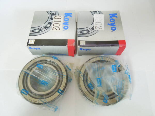 三菱ジープ リアデフ用サイドベアリング2個セット社外品新品(KOYO製)(MB073267相当品)J54,58,59,56,57,J36,37,38,J44,47他用