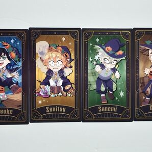 鬼滅の刃 ハロウィン2024 マジカルカード 4枚