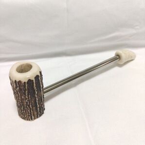 蝦夷鹿の角パイプ①