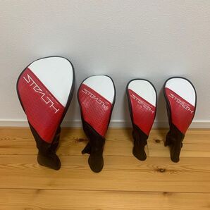 ゴルフ ヘッドカバー Stealth TaylorMade 4点セット