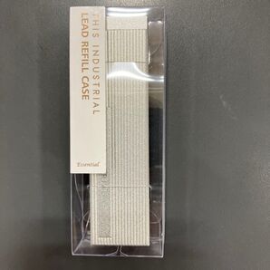 THIS INDUSTRIAL LEAD REFILL CASE ペンシル芯ケース シルバー 未使用