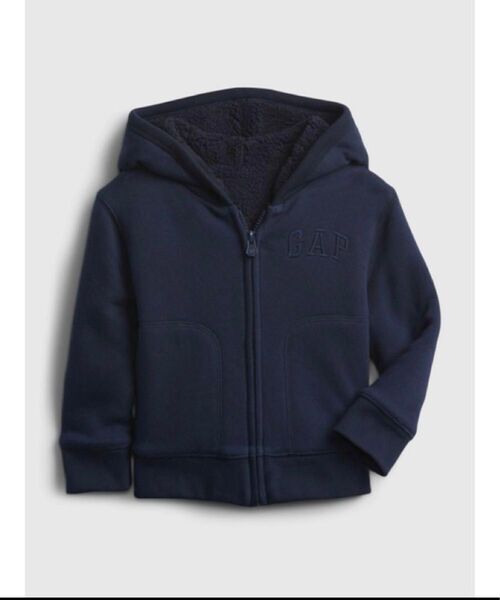 baby GAP コージーボアパーカー&ズボン上下セット95cm2yearベビーギャップパーカースウェット ジップアップパーカー