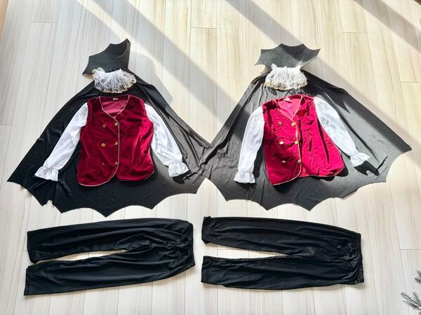 子供用 コスプレ衣装 吸血鬼 2着セット 120